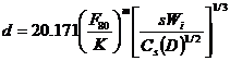 怎樣計(jì)算球磨機(jī)的研磨體直徑？